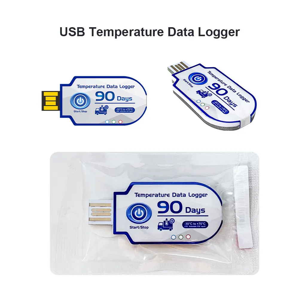 Mini Usb Wegwerp Temperatuur Data Logger Temperatuur Logger Temperatuur Loggers Eenmalig Gebruik Temperatuur Logger Datalogger Voor Koude Keten