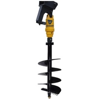 Foreuse hydraulique pour mini-excavatrice, pour le forage de trous de poteaux de clôture