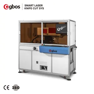 Máquina de alimentação automática laser gbos 3d galvo, para papel, convite, casamento, papel, caixa de presente, marcação e corte