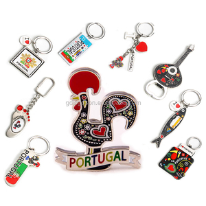 Imán de Refrigerador 3D de Metal con Diseño de Gallo, Recuerdo Personalizado de Portugal, Tamaño Mediano, Diseño Animal Tradicional, Adhesivo Esmaltado para Refrigerador - Product Image 2