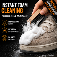 Nettoyant pour daim et nubuck, liquide nettoyant pour chaussures, élimine la saleté, restaure la texture, nettoyant pour baskets, solution d'entretien du cuir
