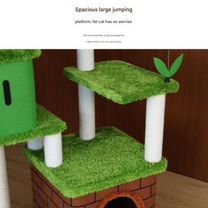 Árbol para Gatos de Interior Multicapa, Moderno, Elegante y Resistente, con Nido de Descanso de Lujo de Sisal y Cartón, Venta Caliente de Fábrica - Product Image 5