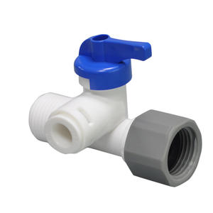 Conector para Purificador de Agua, Válvula de Bola de 3 Vías, 1/2 Pulgada, de Nylon Integrado, para Sistema de Agua Pura - Product Image 1