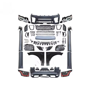 Vente flash - Kit carrosserie de mise à niveau pour convertir le modèle <span class=keywords><strong>SVR</strong></span>, lifting, grand contour pour <span class=keywords><strong>Land</strong></span> Range <span class=keywords><strong>Rover</strong></span> <span class=keywords><strong>Sport</strong></span> L494 2014-2017 jusqu'à 2018-2022 <span class=keywords><strong>SVR</strong></span> - Product Image 6
