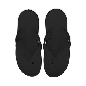 Sandales anatomiques noires SMID Marvick Bold pour hommes avec soutien de la voûte plantaire, pantoufles d'extérieur d'été GripLite+ et sangle en caoutchouc premium - Product Image 2