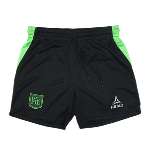 Shorts de football en polyester avec cordon de serrage, légers, personnalisés, shorts de football d'été, coupe automatisée, entraînement d'équipe, séchage rapide - Product Image 2