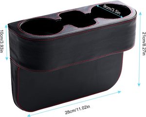 HUIHOU CF006 Nueva Caja de Almacenamiento Universal para Auto de ABS con Portavasos para Asiento Delantero - Product Image 2