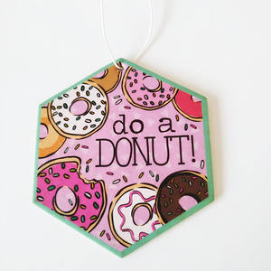 Désodorisant de voiture en papier de coton personnalisé Cool Design différentes formes avec des parfums - Product Image 3