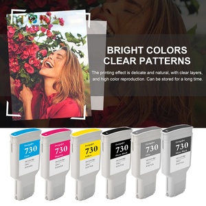 for hp 730 design jet ink cartridges photo black (300 ml) for plotter T1600 T1700 <b>Printer</b> Ink Compatible hp 730 ink cartridge - Product Image 4