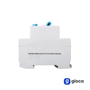 Gloca สวิตช์ที่แตกต่างกัน2P 25A 300mA 240V คลาสรีเลย์ความปลอดภัย JXL1-63 - Product Image 5