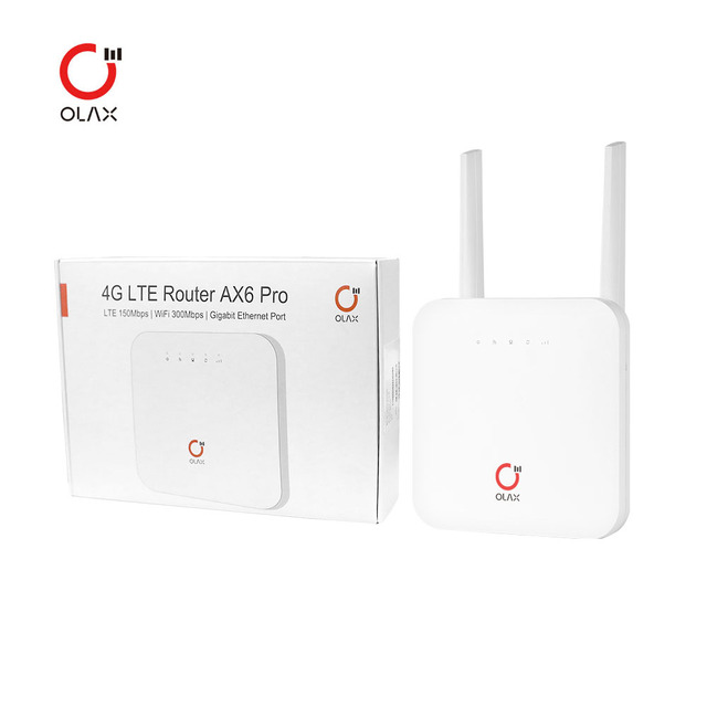 AX6 Pro 4000mah 300mbps Wireless Mobile Wireless Wifi Router Hotspot With 4G Sim Router Slot Routers