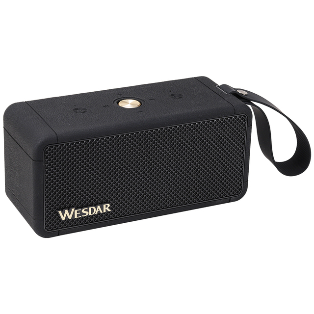 New Arrival Wireless Bt AB5.3 Portable Speaker 20W Big Battery Capacity Lanyard Outdoor Party Alarm Aux AirPlay Voice Touch