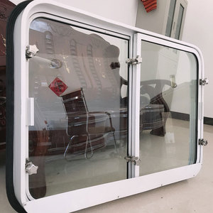 Ventanas Rectangulares y Puertas Cortafuegos <span class=keywords><strong>de</strong></span> Aleación <span class=keywords><strong>de</strong></span> Aluminio Impermeables para Uso Marino, con <span class=keywords><strong>Diseño</strong></span> Posmoderno, Hechas en China - Product Image 2