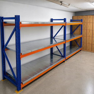 Estantería de Almacenamiento de Paneles de Acero de Uso Ligero, Estanterías Industriales Ajustables para Soluciones de Almacenamiento en Almacenes y Fábricas - Product Image 1