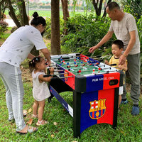Table de football en bois populaire de fabrication chinoise 2024, table de football de 54 pouces, sport classique, baby-foot à vendre
