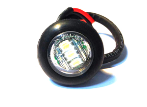 Nuevo <span class=keywords><strong>IDUN</strong></span> 12V/24V Mini 3/4 ''Montaje de ojal de policarbonato redondo 3 Leds Luz de posición lateral para remolques Camiones Hecho en China - Product Image 4
