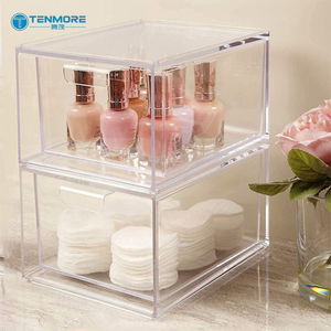 Boîtes <span class=keywords><strong>de</strong></span> <span class=keywords><strong>rangement</strong></span> empilables pour réfrigérateur avec tiroir, conteneur <span class=keywords><strong>de</strong></span> stockage alimentaire transparent en PET pour réfrigérateur, organisation <span class=keywords><strong>de</strong></span> la cuisine - Product Image 3