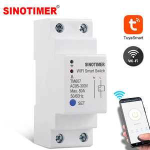 Mini-interrupteur minuterie Wi-Fi TM607/TM609, télécommande sans fil, disjoncteur minuterie à montage sur rail, équipement électrique Z29 - Product Image 1
