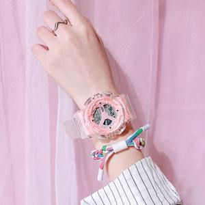 <span class=keywords><strong>Montre</strong></span> électronique de Sport pour enfants, pour filles, garçons, adolescents, écoliers, horloge étanche, <span class=keywords><strong>montre</strong></span>-bracelet couleurs bonbons, nouveau - Product Image 5