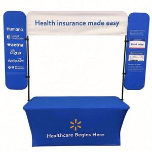 Promotion Display Accessories Set Table Cloth <b>Top</b>-Up <b>Feather</b> Flag Banner - Product Image 3