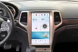 Reproductor de DVD para coche Tesla de 13,6 pulgadas para Jeep Grand Cherokee 2011-2013 pantalla vertical Android pantalla táctil estéreo para coche - Product Image 5