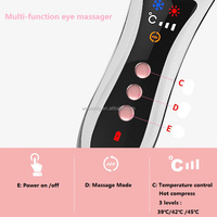 Masseur oculaire avec chaleur, vibration froide, compresse froide et chaude, dispositif de soins oculaires pour enlever les poches oculaires des cernes, HYK-1605s