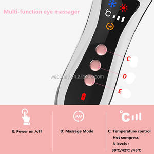 Augen <span class=keywords><strong>massage</strong></span> gerät mit Hitze kalte Vibration kalte heiße Kompresse Augen pflege gerät für dunklen Kreis Augen beutel Entferner HYK-1605s - Product Image 2