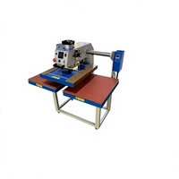 Compresseur d'air pneumatique Tables doubles Presse à chaud pour t-shirts par sublimation