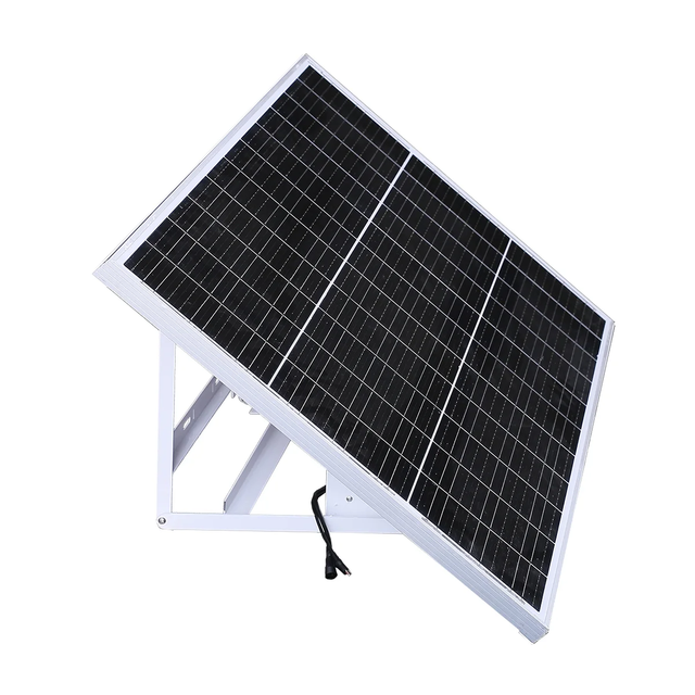 80W Solar Power System 160Ah LiFePO4 Battery MPPT for 12V Dual Spectrum PTZ Camera, Waterproof IP65