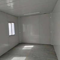 Maison conteneur détachable de 20 pieds, micro-maison modulaire en conteneur, cabine en conteneur pliable, conteneur de consolidation rapide