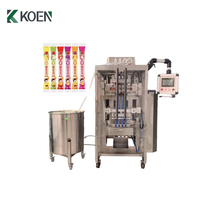 Machine d'emballage de sachets 4-6 pistes Machine d'emballage multi-voies de jus liquide à vendre