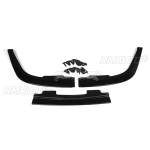 3pcs Car Front Bumper <b>Splitter</b> Lip Spoiler <b>Splitter</b> Deflector Lips Cover Trim Body Kit for Subaru Impreza WRX Sti S204 2006-2007 - Product Image 4