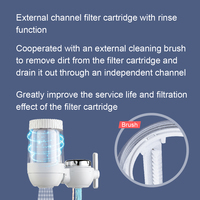 Nouvelle arrivée filtre à eau purificateur monté sur robinet avec fonction de rinçage