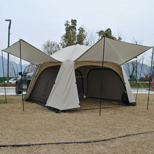 <span class=keywords><strong>Tiple</strong></span> Layers SUV Carpa Car Camping Car Carpa-Portón trasero Carpa SUV Carpas para acampar, Carpa para dormir para 4 personas, Carpas para automóviles con toldo - Product Image 1