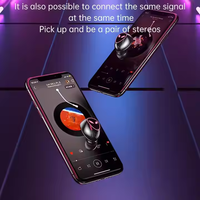 Casque sans fil supra-auriculaire Hifi M20 avec annulation active du bruit (ANC), étanche IPX6, commandes tactiles RGB, LED, pour le sport
