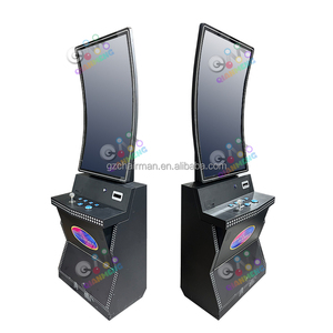 Qianmen – Armoire de jeu interactive incurvée 43 pouces en métal, personnalisable, en stock, fabriquée en Chine, avec écran tactile <span class=keywords><strong>Fusion</strong></span> 4/5/6 Link <span class=keywords><strong>Plus</strong></span> - Product Image 6