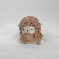 2024 nouveauté à la main Crochet petit mouton Amigurumi Animal jouet Crochet agneau
