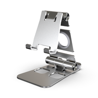 Support de téléphone portable et tablette multifonction 3-en-1 en alliage d'aluminium professionnel 2024, design étanche, hauteur réglable, pour bureau