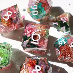LET'S RESIN Moldes de resina epoxi de silicona para <span class=keywords><strong>dados</strong></span> estereoscópicos de 7 caras - Kit DIY para hacer <span class=keywords><strong>dados</strong></span> DND para juegos de mesa - Product Image 3