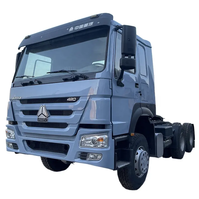 Produk laris Sinotruk Howo 6x4 tangki bahan bakar baru Diesel 10 ban Euro2/3 kepala traktor truk untuk dijual