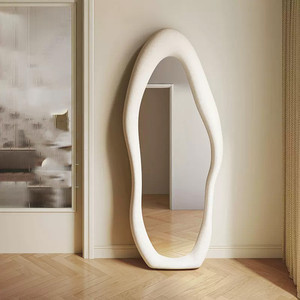 Home <strong>Mirror</strong> Best Furniture Store China Irregular Wavy Floor <strong>Mirror</strong> <strong>Wall</strong> <strong>Mirror</strong> Standing or <strong>Leaning</strong> - Product Image 6