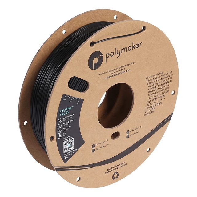 Polymaker PolyFlex TPU95 3D Printer Filament 1.75 750g Shore 95A Flexible TPU 3D Filament