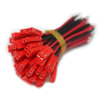 JST SYP 22AWG 50cm laki-laki panjang 2 Pin kabel silikon untuk RC dengung FPV Drone Lipo baterai Printer 3D tahan air