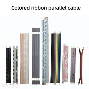 Kabel LVDS PVC Tembaga Kecepatan Tinggi 20P 30P Flat Ribbon <span class=keywords><strong>LCD</strong></span> Monitor Layar Sentuh Panel Industri CE RoHS Panjang Kustom IP67 - Product Image 4