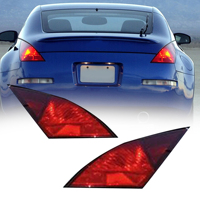 Feux arrière LED style Nismo DK Motion pour 350Z Z33 2003-2009, lentille fumée, clignotants séquentiels dynamiques, ensemble de feux de frein arrière