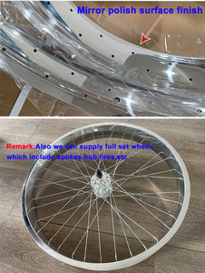 Custom 20X3.0/4,0 24x0/4.0 26x0/4.0 <span class=keywords><strong>bicicleta</strong></span> eléctrica de neumáticos gruesos e-bike de 36 agujeros llanta de aleación de aluminio - Product Image 6