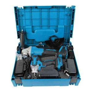 <span class=keywords><strong>Smerigliatrice</strong></span> <span class=keywords><strong>Angolare</strong></span> a Batteria al Litio, Set <span class=keywords><strong>di</strong></span> Due Utensili Elettrici Brushless Ricaricabili per Riparazioni Auto e Uso Domestico - Product Image 5
