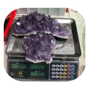 Lizhen — cristaux de guérison de grande taille, feng shui, grappe de quartz naturel, géode d'améthyste violette, pour décoration de la maison, nouvel arrivage - Product Image 1