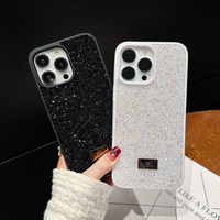 Coque de téléphone en diamant de cristal coloré de luxe pour iPhone 16 Pro Max 17 15 14 13 12 TPU PC Fashion Protect Back Cover Shell