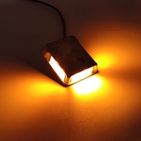 Feu d'avertissement de fil de levage de queue 3 côtés ambre clignotant sécurité LED plate-forme feux de sécurité pour camion fourgons véhicule élévateur de queue